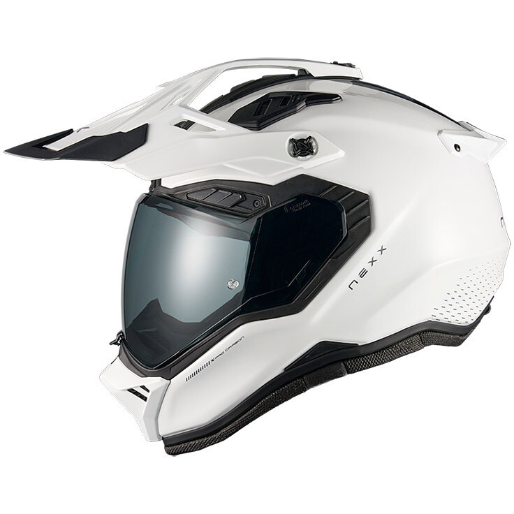 Casco Moto integrale Adventure X.RALLY PRO Carbon Bianc taglia XS