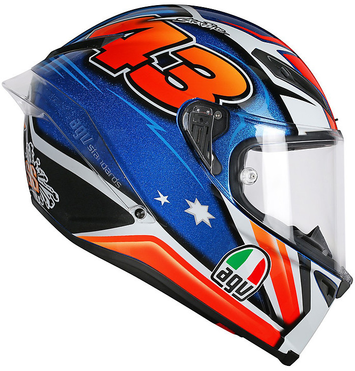 Casco Moto Integrale Agv Corsa R Replica Miller 2016 Vendita Online -  Outletmoto.eu