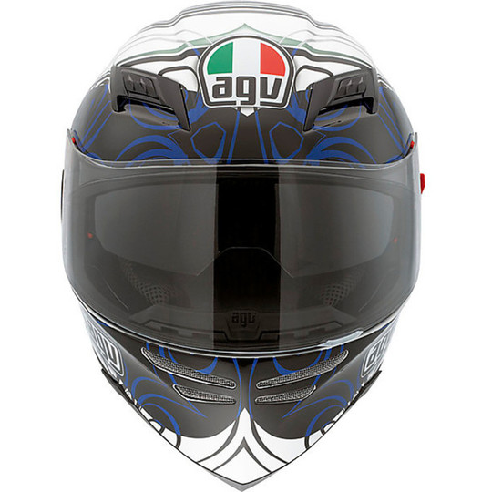 Casco Moto Integrale AGV Horizon Multi Absolute Bianco-Blu