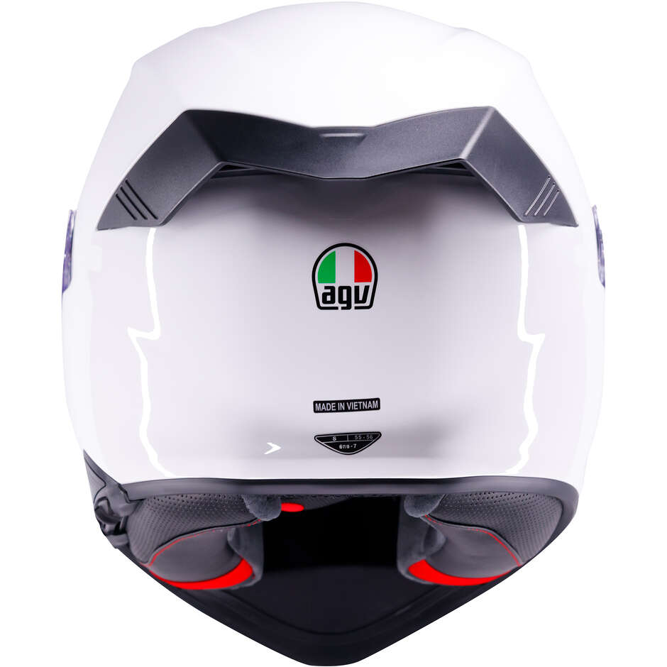 Casco Moto Integrale AGV K5 MONO Bianco