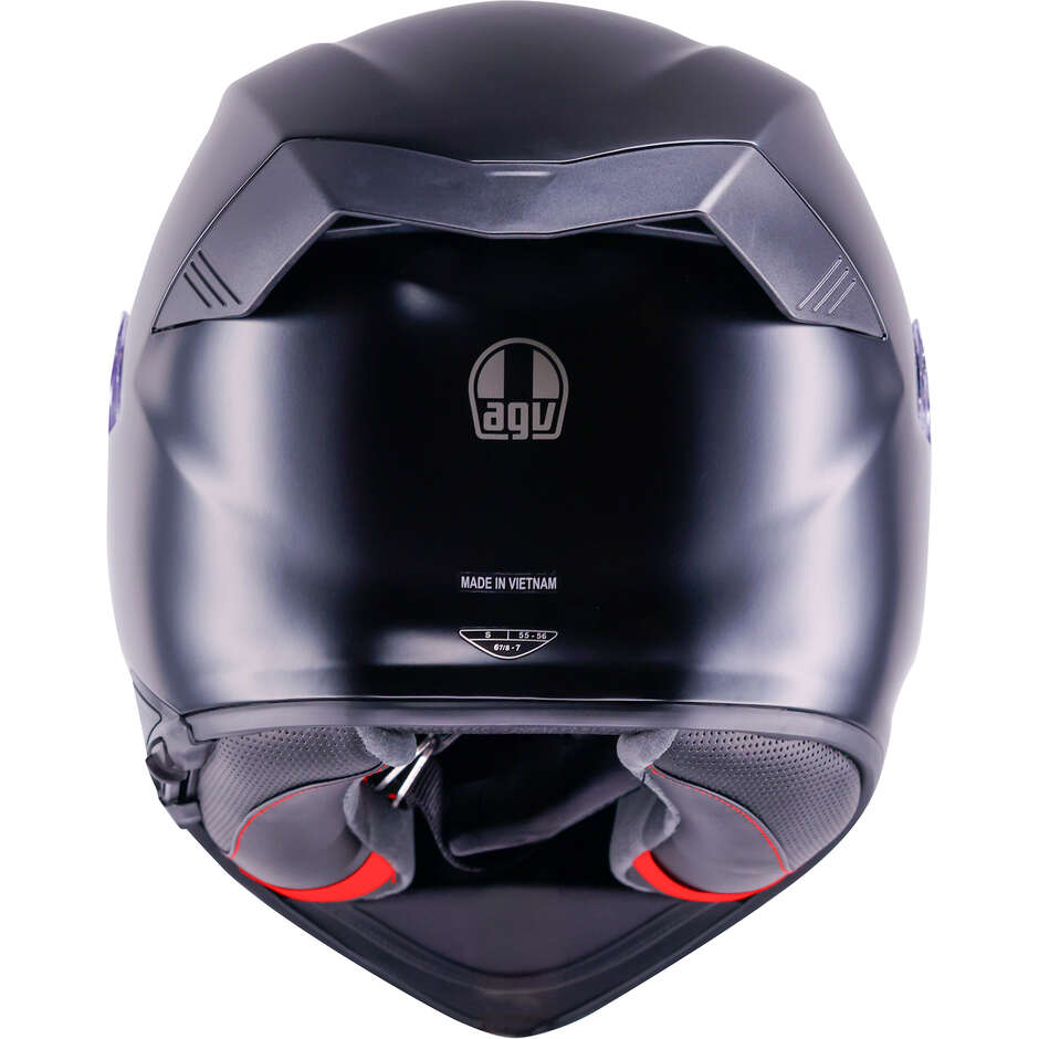 Casco Moto Integrale AGV K5 MONO Opaco Nero