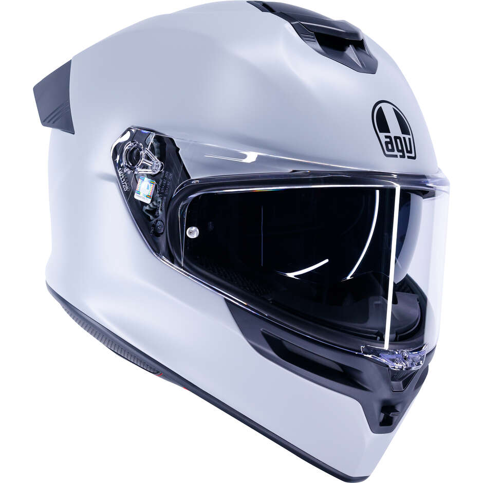 Casco Moto Integrale AGV K5 MONO Opaco Polare Grigio