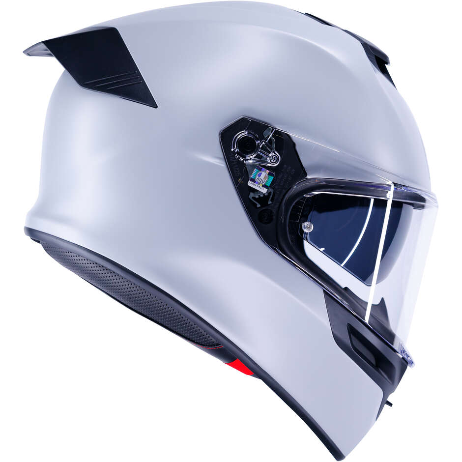 Casco Moto Integrale AGV K5 MONO Opaco Polare Grigio