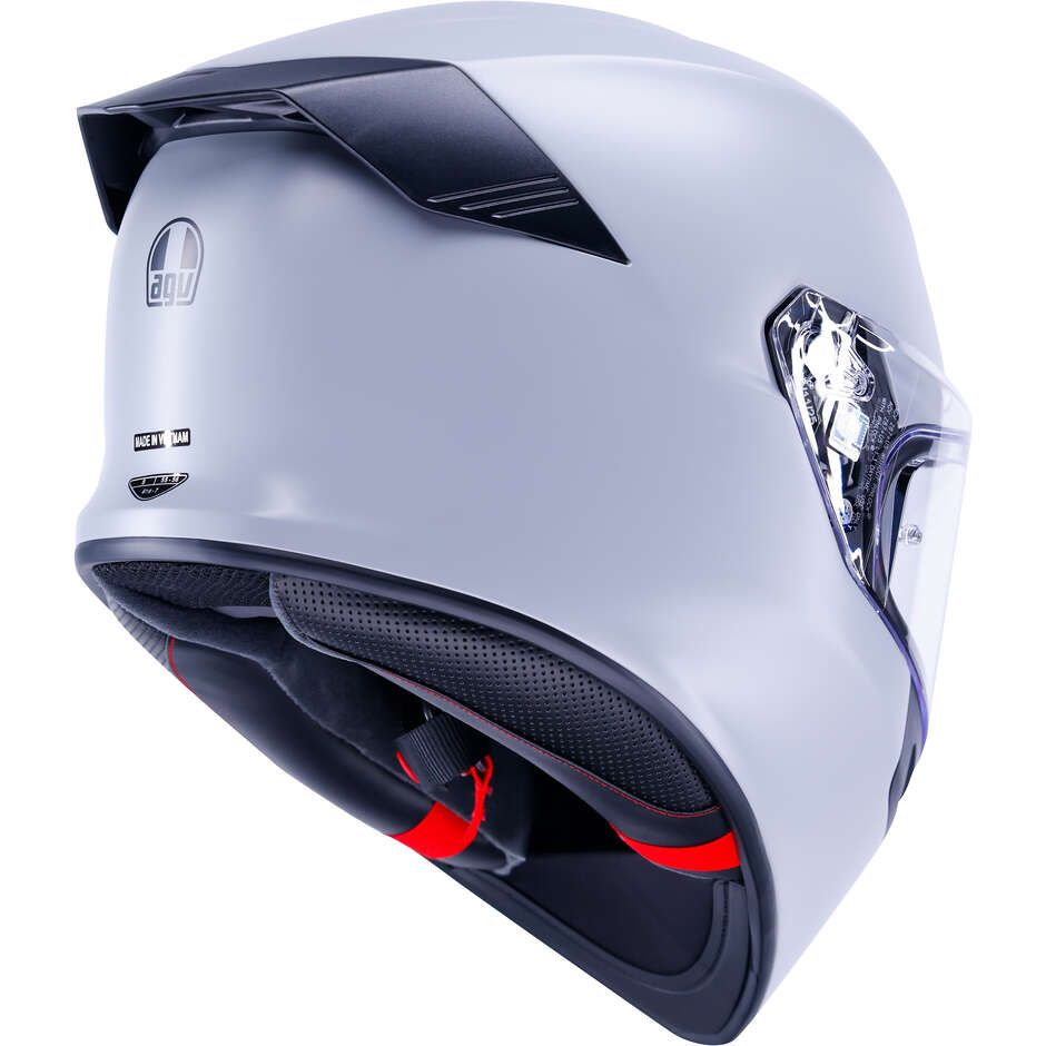 Casco Moto Integrale AGV K5 MONO Opaco Polare Grigio