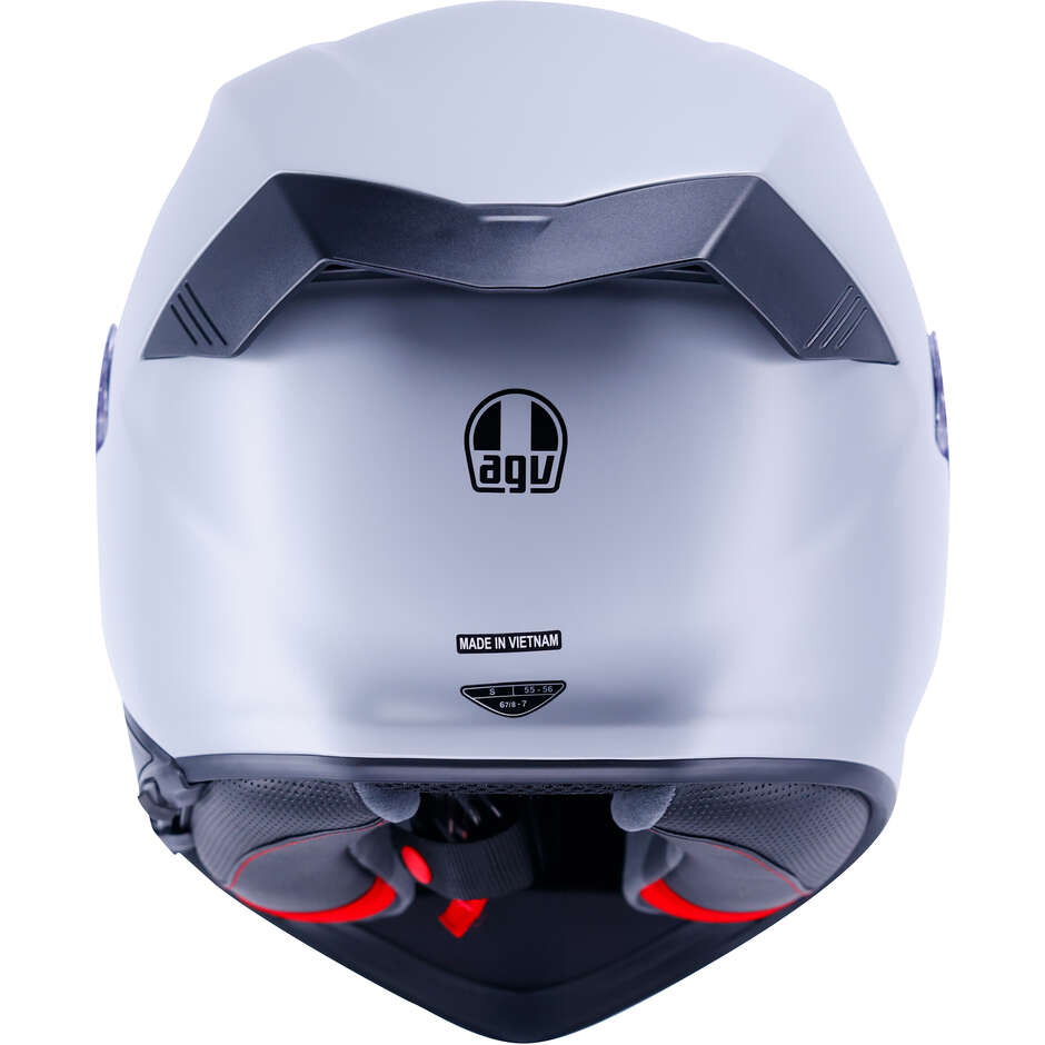 Casco Moto Integrale AGV K5 MONO Opaco Polare Grigio