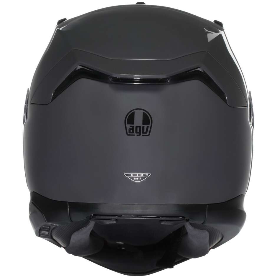 Casco Moto Integrale Agv  K7  MONO EVO Grigio