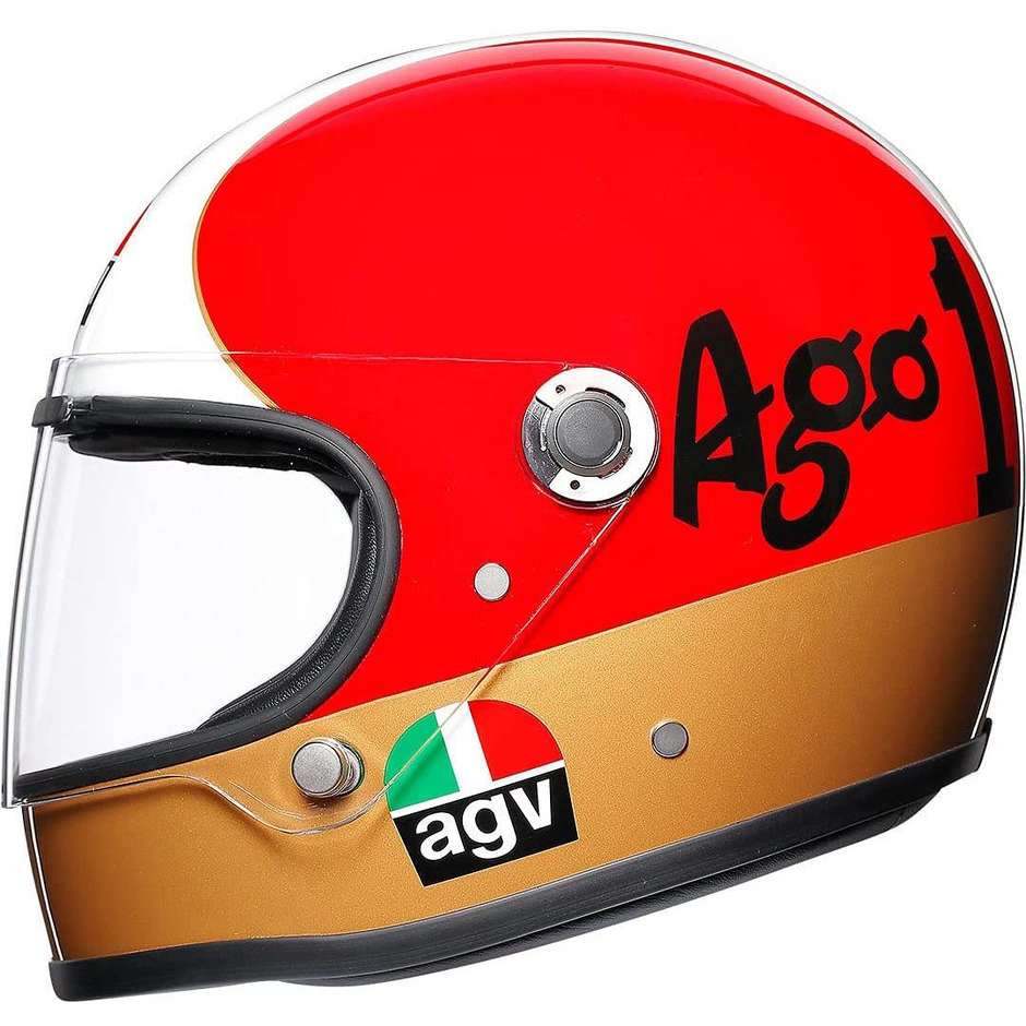 Casco Moto Integrale AGV Legend X3000 Ago 1 Limited Edition Agostini
