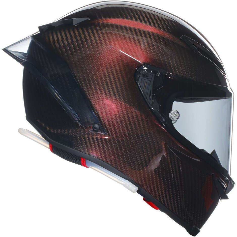 Casco Moto Integrale Agv PISTA GP RR MONO Rosso Carbon