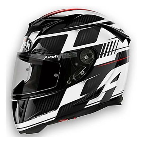 Casco Moto Integrale Airoh GP 500 Scrape Nero Lucido Vendita Online 