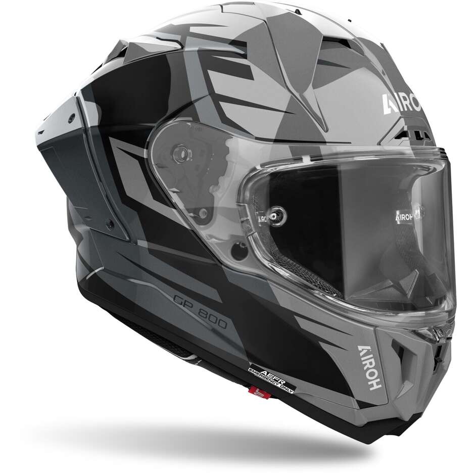 Casco Moto Integrale Airoh GP 800 MASTER Metallic Lucido