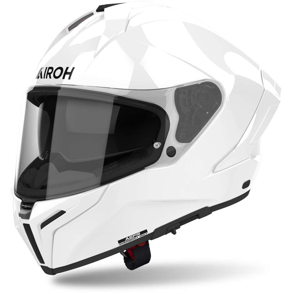 Casco Moto Integrale Airoh MATRYX Color Bianco Lucido