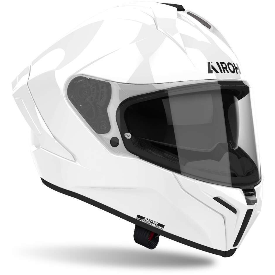 Casco Moto Integrale Airoh MATRYX Color Bianco Lucido