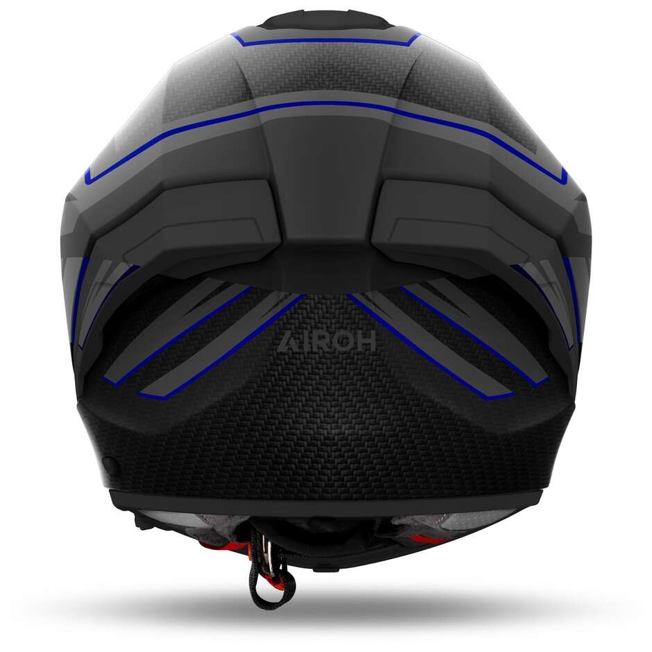 Casco Moto Integrale Airoh MATRYX SENTINEL Blu Opaco