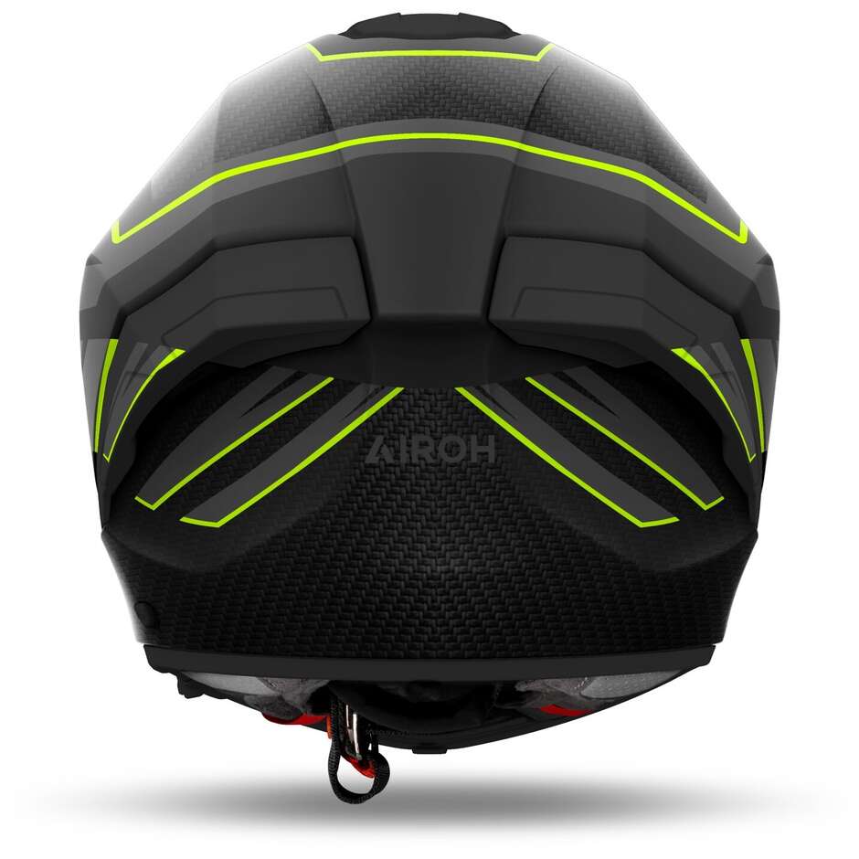 Casco Moto Integrale Airoh MATRYX SENTINEL Giallo Opaco