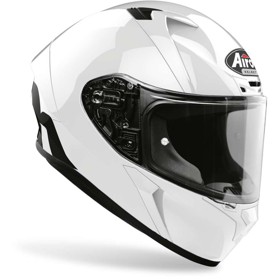 Casco Moto Integrale Airoh Valor Color Bianco Lucido