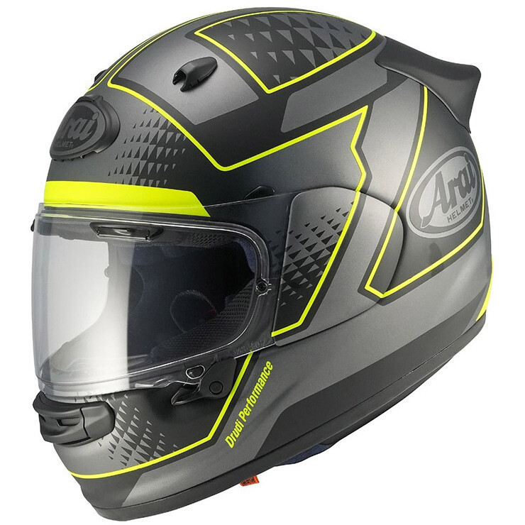 Casco Moto Integrale Quantic Giu Giallo taglia L