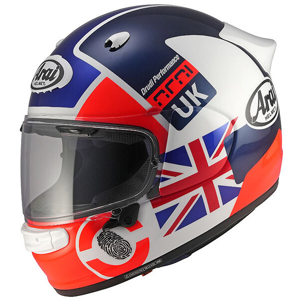 Casco Moto Integrale Quantic Nation UK taglia XS