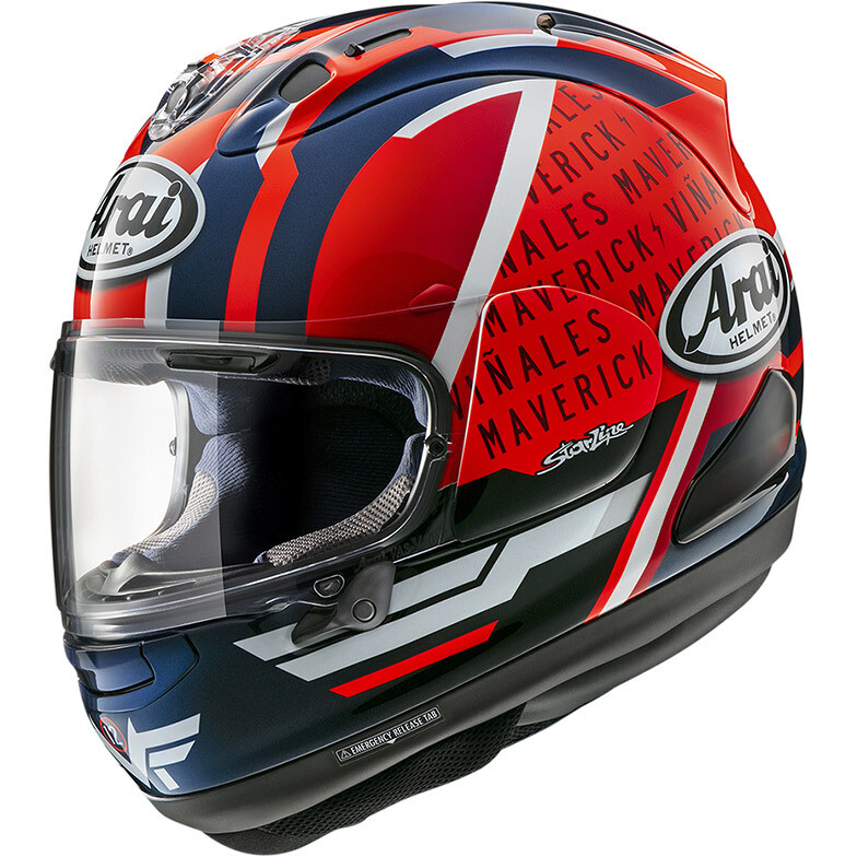 Casco Moto Integrale RX-7V Evo Maverik Vinales taglia XS