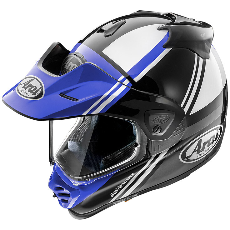 Casco Moto Integrale TOUR-X 5 Adventure Cosmic Blu taglia S