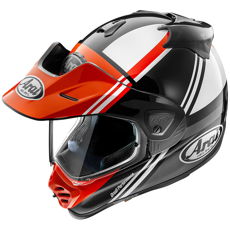 Casco Moto Integrale TOUR-X 5 Adventure Cosmic Rosso taglia XL