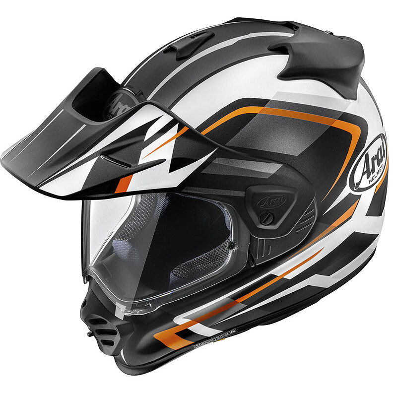 Casco Moto Integrale TOUR-X 5 Adventure Discovery Aranc taglia L