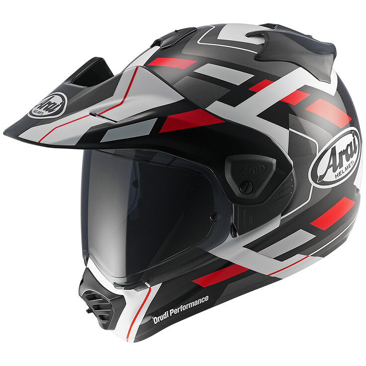 Casco Moto Integrale TOUR-X 5 Adventure Match Rosso taglia S