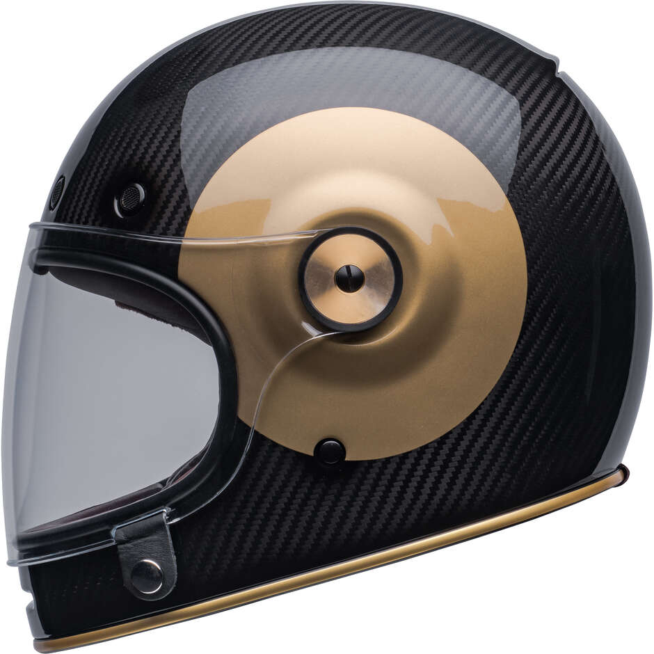 Casco Moto Integrale Bell BULLIT CARBON TT Nero Oro