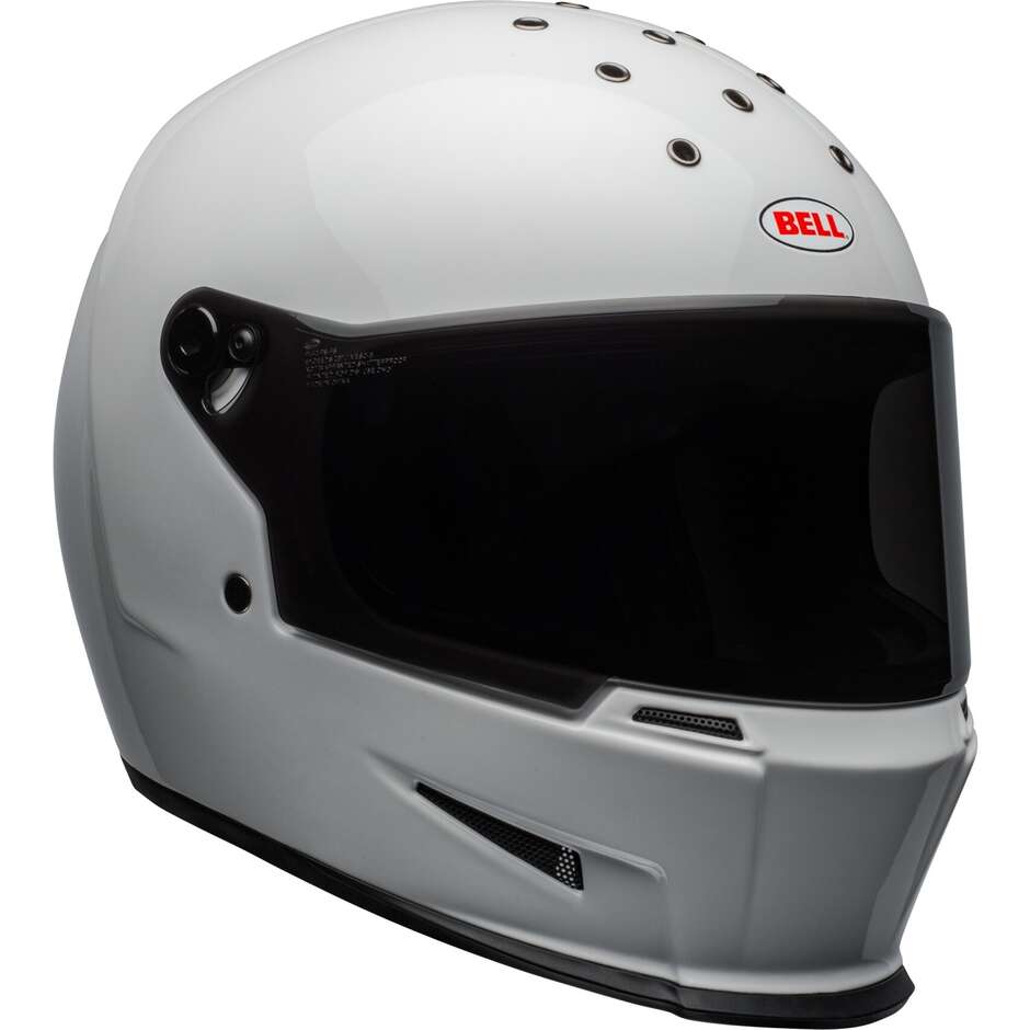Casco Moto Integrale ELIMINATOR Bianco taglia L