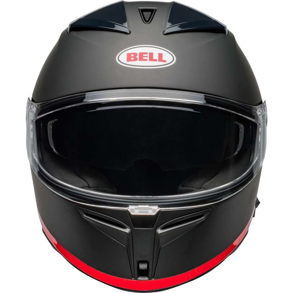 Casco Moto Integrale Bell LITHIUM MIPS HARTLUCK Opaco Lucido Nero Rosso