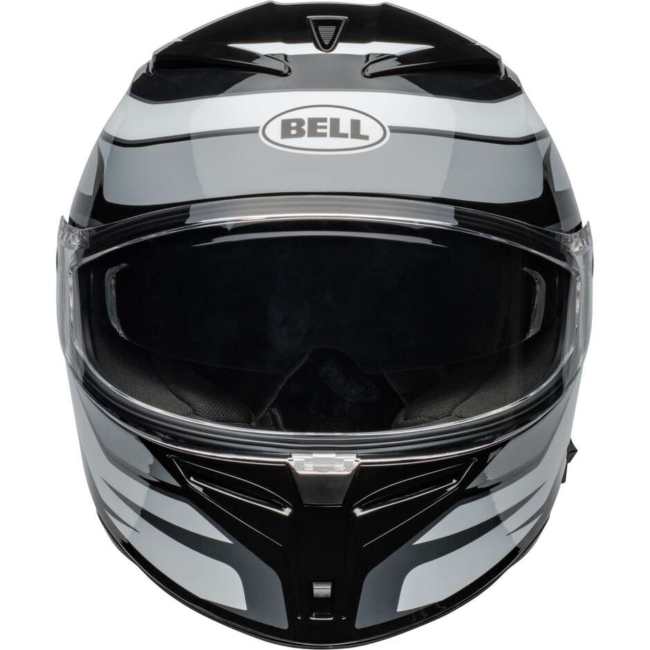 Casco Moto Integrale Bell LITHIUM MIPS PODIUM Nero Bianco