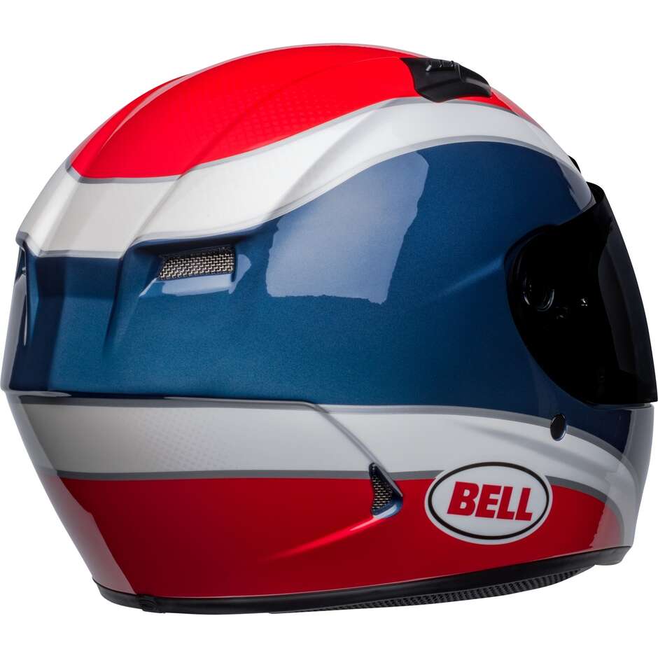 Casco Moto Integrale Bell QUALIFIER DLX MIPS CLASSIC NAVY Rosso 