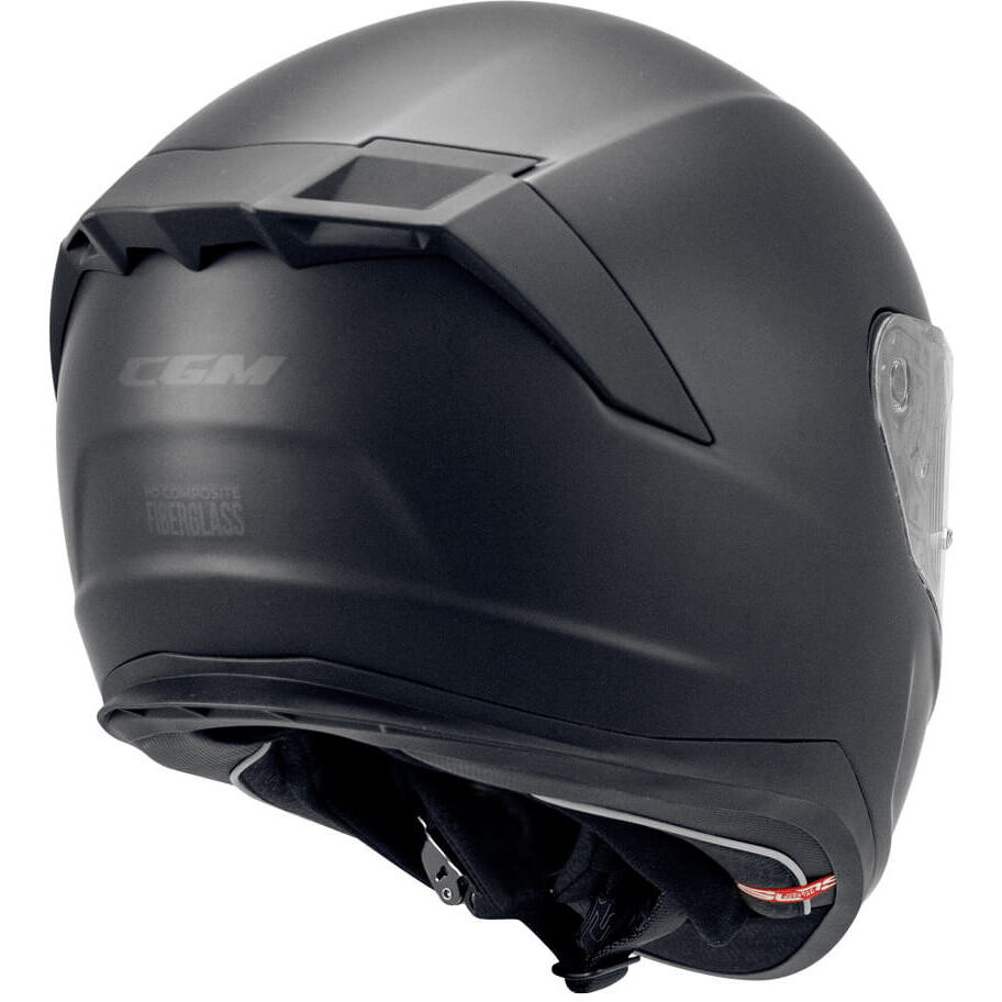 Casco Moto Integrale CGM 361A AVENT FIBRA MONO Nero opaco