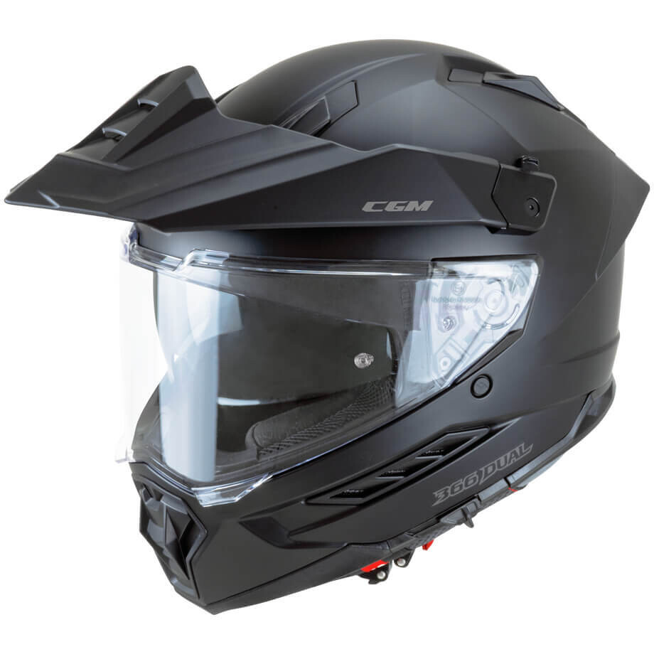 Casco Moto Integrale CGM 366A DUAL MONO Nero opaco