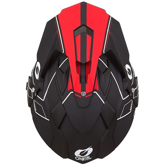 Casco Moto Integrale Cross Enduro Con Visiera Oneal Sierra Slingshot Rosso  Vendita Online 