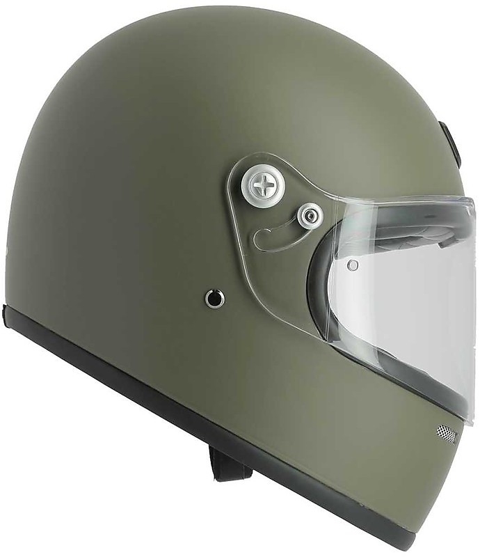 Casco Moto Integrale Custom Astone GT Retro Verde Opaco Vendita Online -  Outletmoto.eu