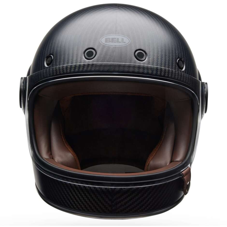 Casco Moto Integrale Custom Bell BULLITT GT CARBON Nero Opaco