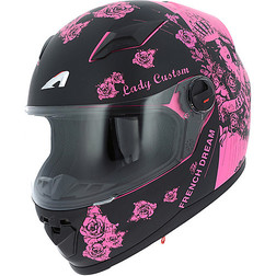 YL CGM Casco bambino junior integrale 215A RAIDER Nero opaco