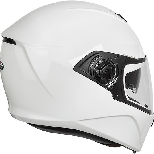 Casco Moto Integrale Doppia Visiera Airoh ST301 Color Bianco Lucido