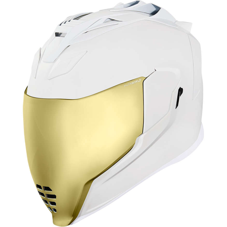 Casco Moto Integrale Doppia Visiera Icon AIRFLITE Peace Keeper White