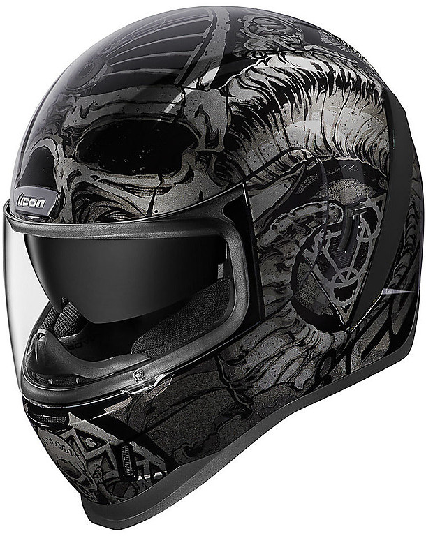 VISIERINO INTERNO CASCO ICON AIRFLITE AIRFORM ALLIANCE GT DARK SMOKE