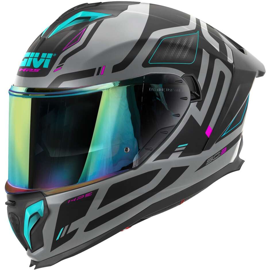 Casco Moto Integrale 50.3 QUASAR Grigio Opaco taglia 2XL
