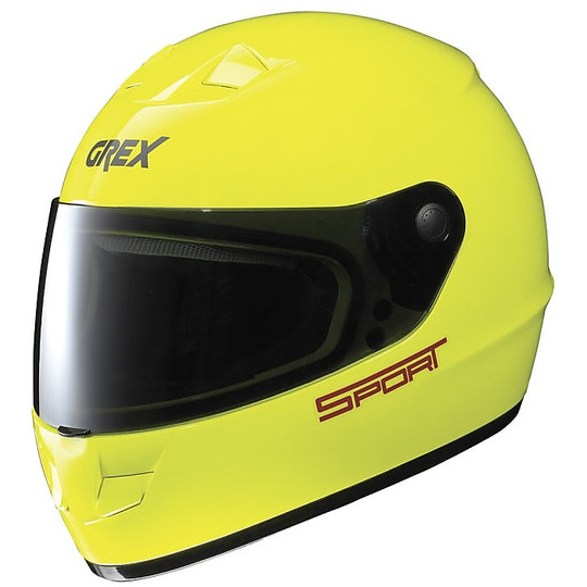Casco Moto Integrale Grex G6.1 K-Sport 048 Led Yellow