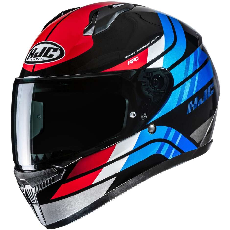 Casco Moto Integrale C10 HIPER MC21 taglia XS