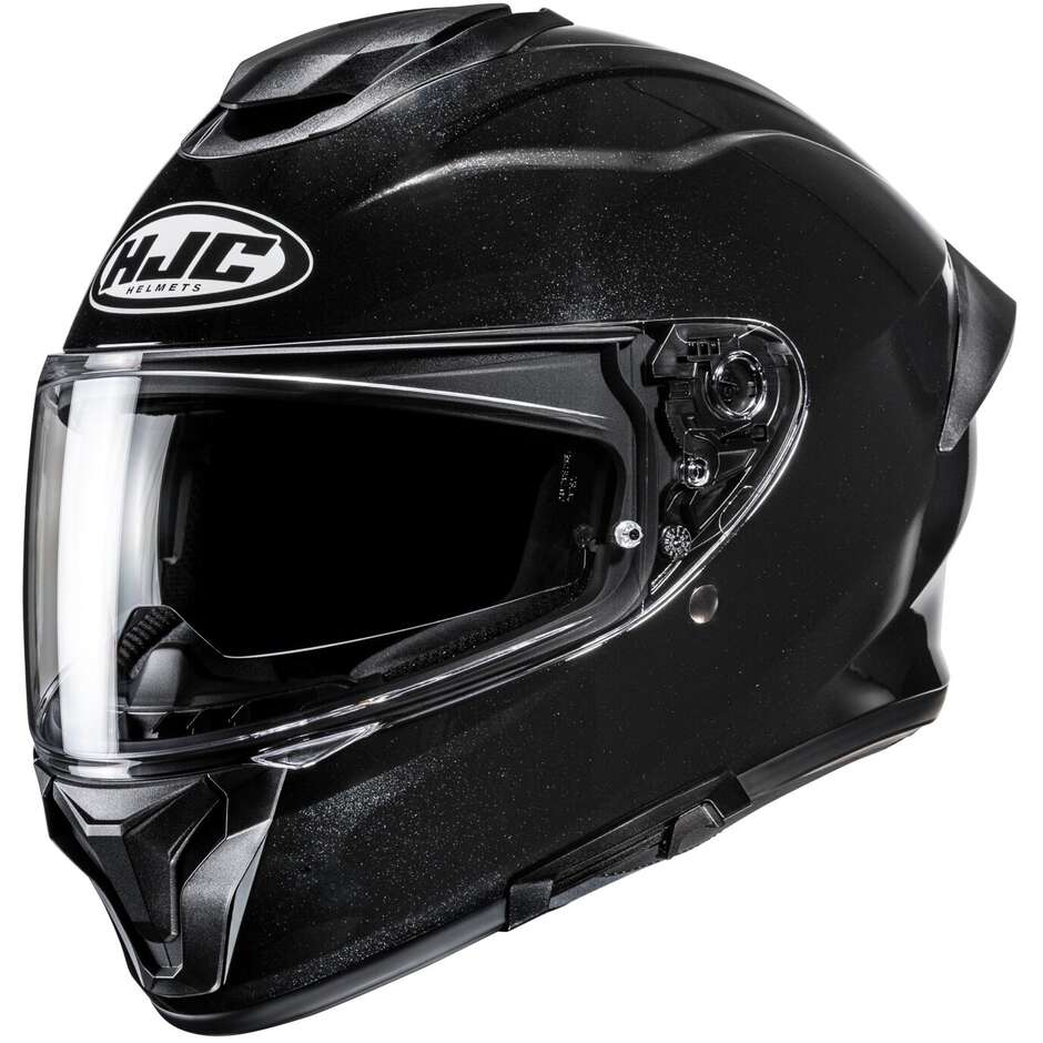 Casco Moto Integrale C71 SOLID METAL Nero taglia L