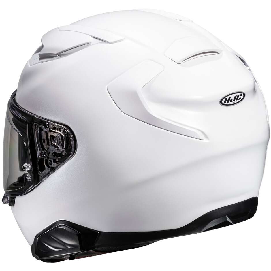 Casco Moto Integrale Hjc F71 Solid Bianco Perla