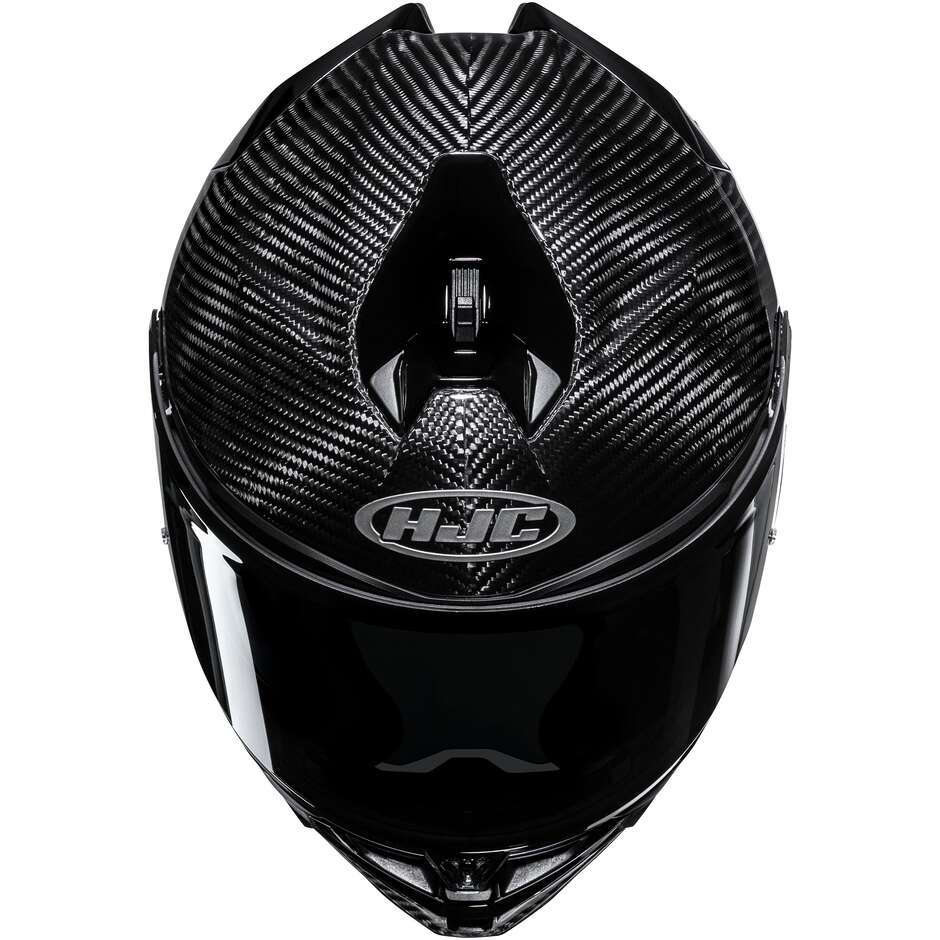 Casco Moto Integrale Hjc F72 CARBON SOLID Nero