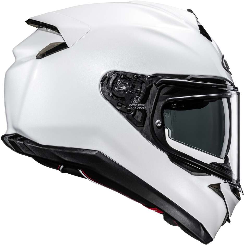 Casco Moto Integrale Hjc F72 SOLID Bianco Perla