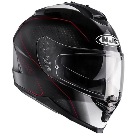 Casco Moto Integrale HJC IS-17 Arcus MC1 Nero Rosso