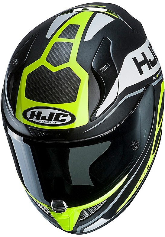 Casco HJC RPHA 11 Texen - Giallo Bianco - Motonardi Shop