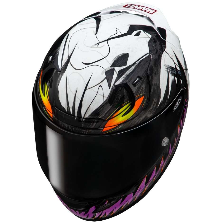 Casco Moto Integrale Hjc RPHA 12 ANTI VENOM 2 MARVEL MC8